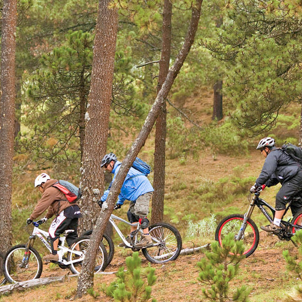 Gozar de un paseo en bicicleta en los alrededores de Malinalco